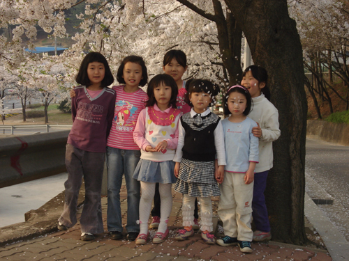 청평면 작은행복 공부방 아이들 이미지